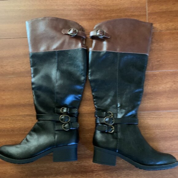 NWOT! Rampage Ram-Imbra Riding Boots - Size 6M - Picture 1 of 5